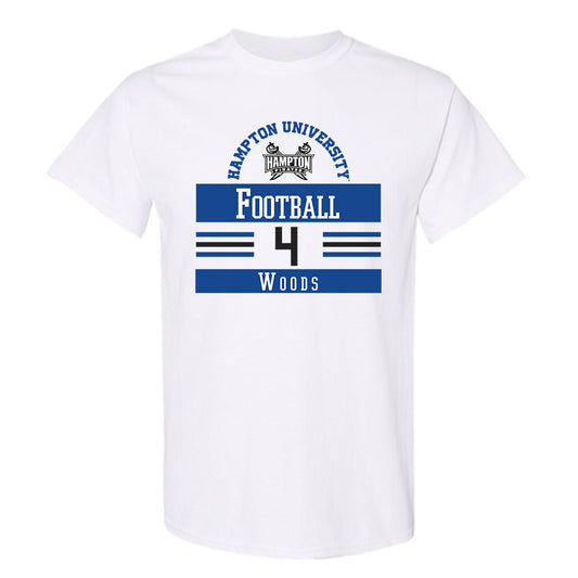 Hampton - NCAA Football : Jalen Woods - Classic Fashion Shersey T-Shirt-0