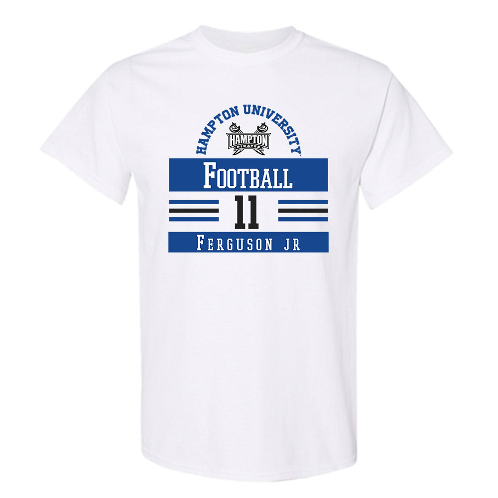 Hampton - NCAA Football : Marshawn Ferguson jr - Classic Fashion Shersey T-Shirt-0