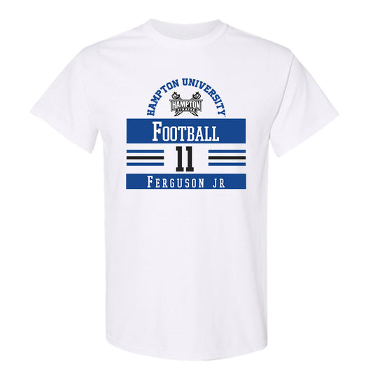 Hampton - NCAA Football : Marshawn Ferguson jr - Classic Fashion Shersey T-Shirt-0