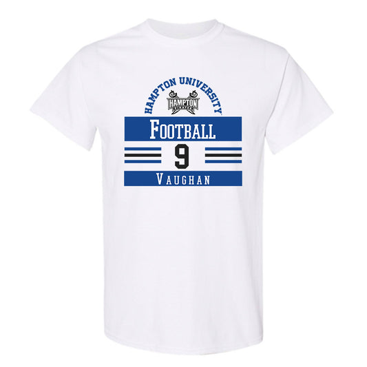 Hampton - NCAA Football : Jaqui Vaughan - Classic Fashion Shersey T-Shirt-0