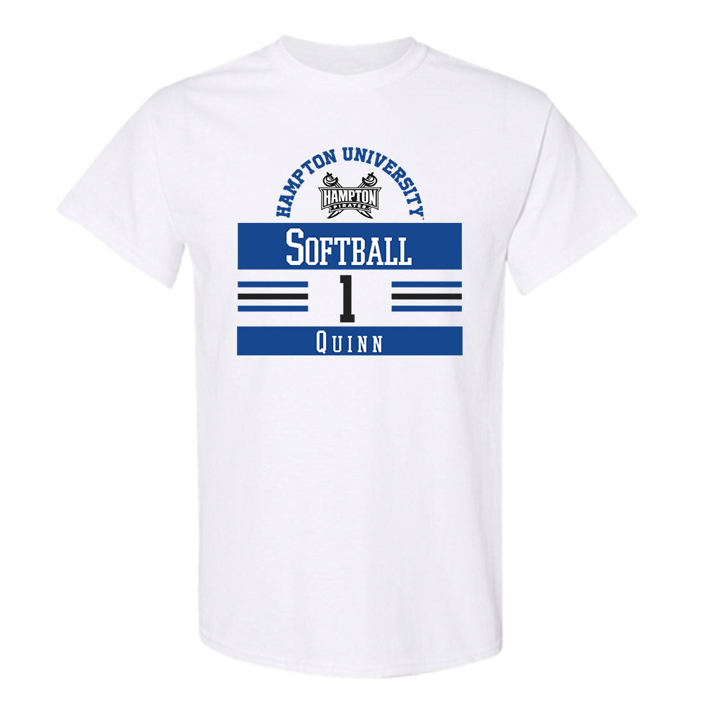 Hampton - NCAA Softball : Kylee Quinn - Classic Fashion Shersey T-Shirt-0