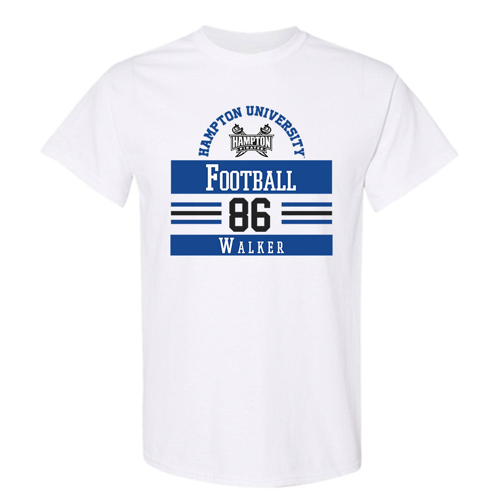 Hampton - NCAA Football : Jalen Walker - Classic Fashion Shersey T-Shirt-0