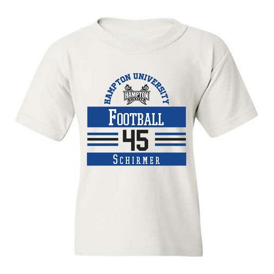 Hampton - NCAA Football : Matthew Schirmer - Classic Fashion Shersey Youth T-Shirt-0