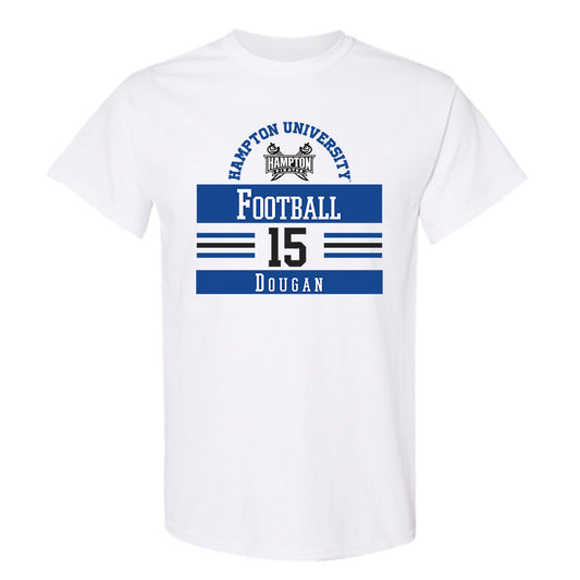 Hampton - NCAA Football : Isiah Dougan - Classic Fashion Shersey T-Shirt-0