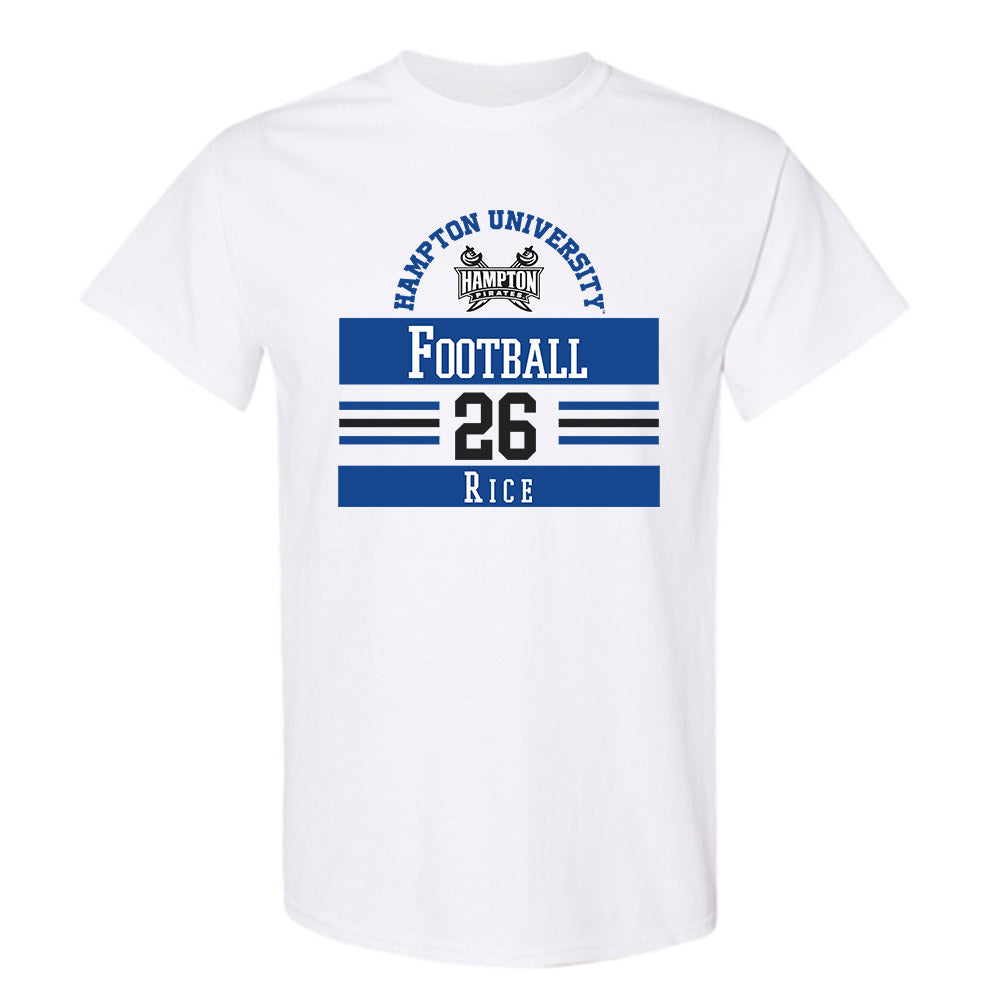 Hampton - NCAA Football : Caden Rice - Classic Fashion Shersey T-Shirt-0