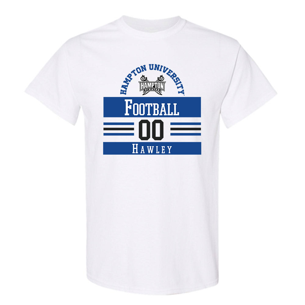 Hampton - NCAA Football : Joshua Hawley - Classic Fashion Shersey T-Shirt-0