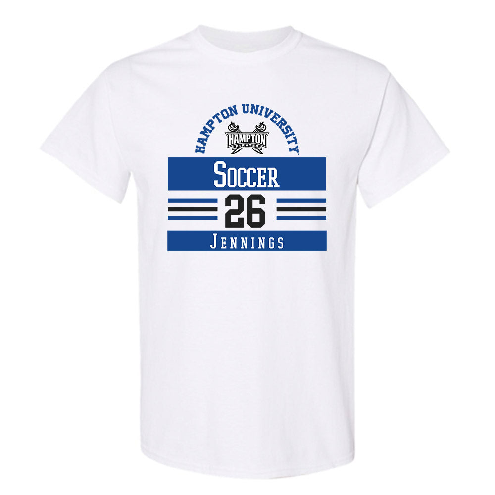 Hampton - NCAA Women's Soccer : Nylah Jennings - Classic Fashion Shersey T-Shirt-0