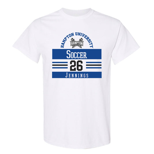 Hampton - NCAA Women's Soccer : Nylah Jennings - Classic Fashion Shersey T-Shirt-0