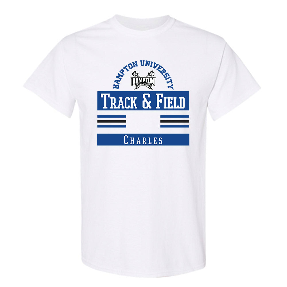 Hampton - NCAA Women's Track & Field : Brianna Charles - Classic Fashion Shersey T-Shirt-0