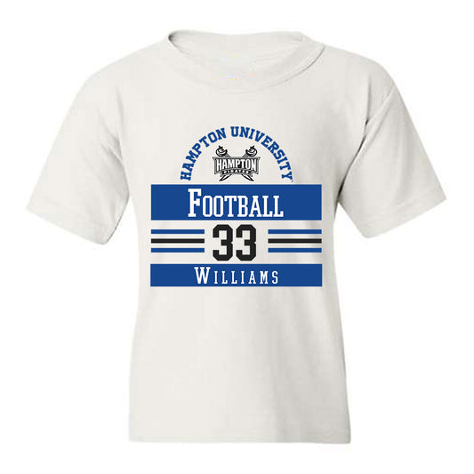 Hampton - NCAA Football : Zane Williams - Classic Fashion Shersey Youth T-Shirt-0