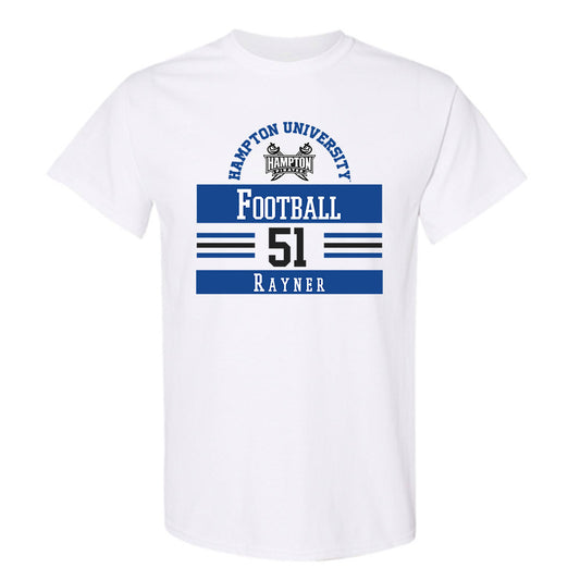 Hampton - NCAA Football : Jordan Rayner - Classic Fashion Shersey T-Shirt-0