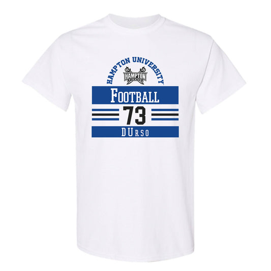 Hampton - NCAA Football : Emery DUrso - Classic Fashion Shersey T-Shirt-0