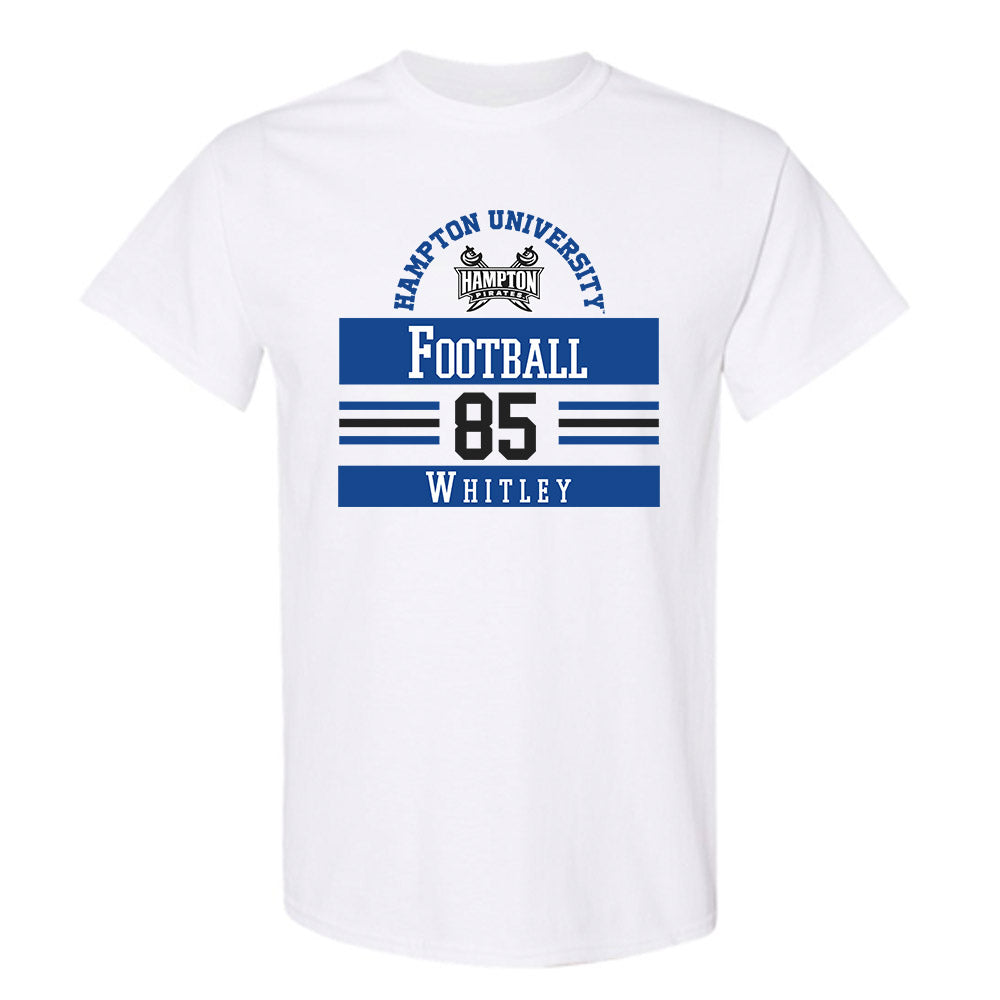Hampton - NCAA Football : Mason Whitley - Classic Fashion Shersey T-Shirt-0