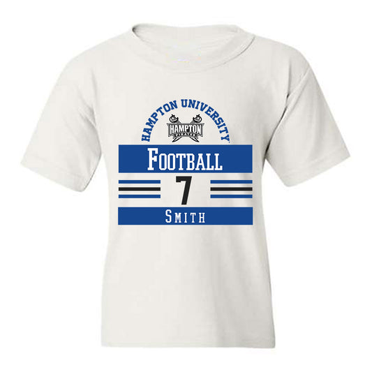 Hampton - NCAA Football : Isaiah Smith - Classic Fashion Shersey Youth T-Shirt-0