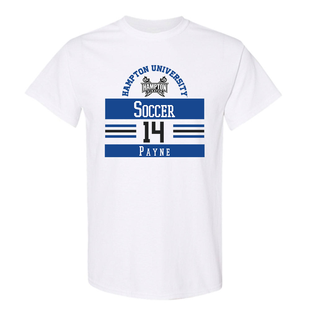 Hampton - NCAA Women's Soccer : Evelyn Payne - Classic Fashion Shersey T-Shirt-0