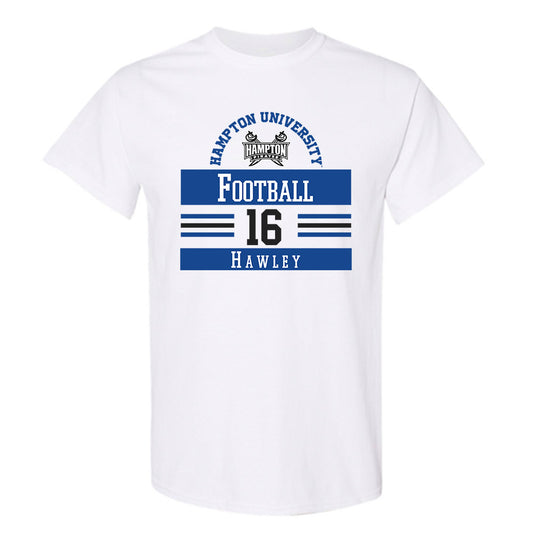 Hampton - NCAA Football : Joshua Hawley - Classic Fashion Shersey T-Shirt-0