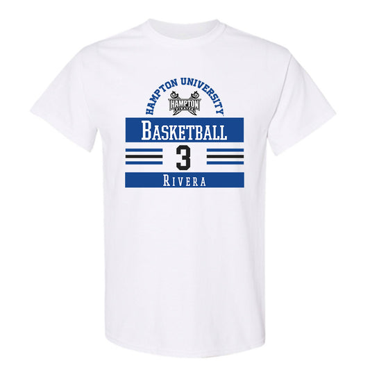 Hampton - NCAA Women's Basketball : Nilah Rivera - Classic Fashion Shersey T-Shirt-0