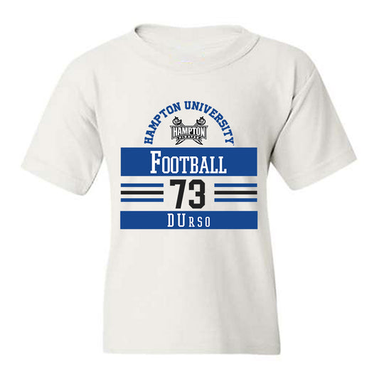 Hampton - NCAA Football : Emery DUrso - Classic Fashion Shersey Youth T-Shirt-0