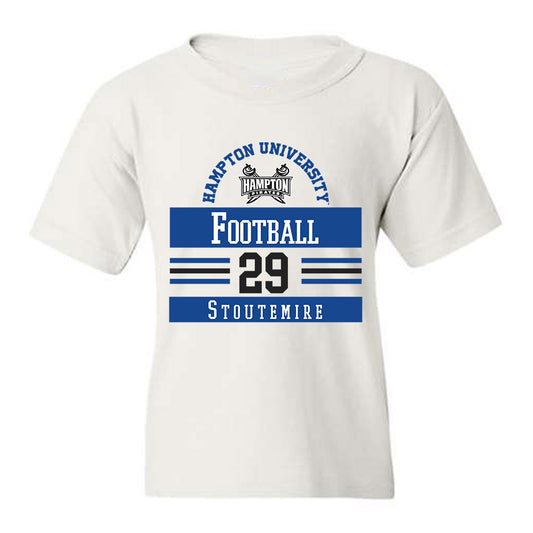 Hampton - NCAA Football : Keyon Stoutemire - Classic Fashion Shersey Youth T-Shirt-0