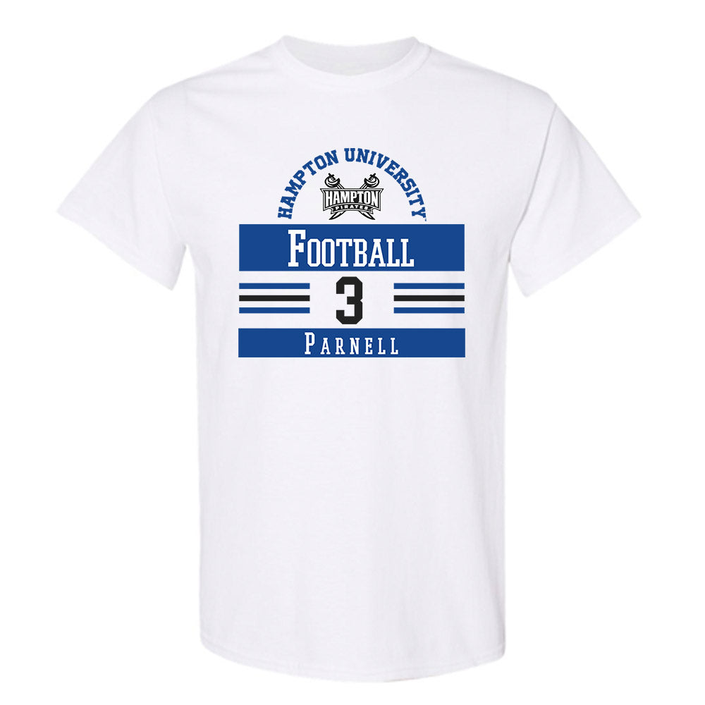 Hampton - NCAA Football : Brandon Parnell - Classic Fashion Shersey T-Shirt-0