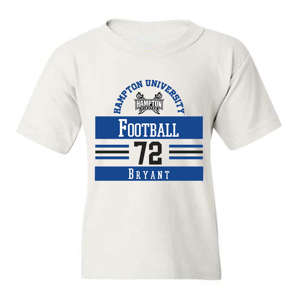 Hampton - NCAA Football : Dakari Bryant - Classic Fashion Shersey Youth T-Shirt-0
