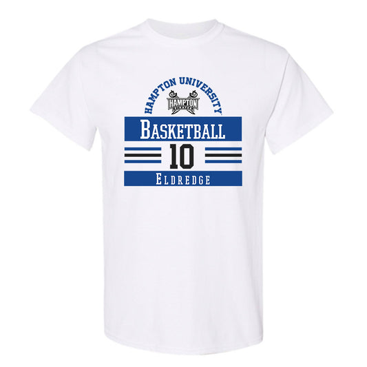 Hampton - NCAA Men's Basketball : Chris Eldredge - Classic Fashion Shersey T-Shirt-0