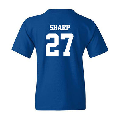 Hampton - NCAA Football : Larrell Sharp - Classic Shersey Youth T-Shirt-1