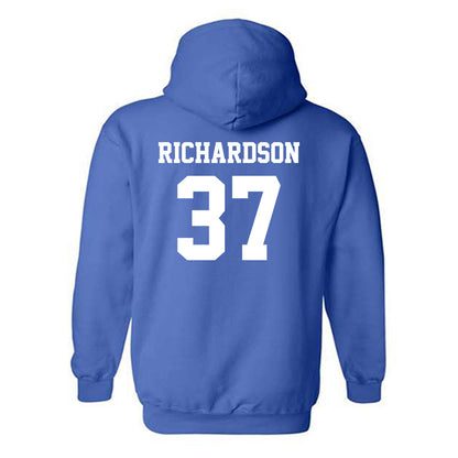 Hampton - NCAA Football : Kevin Richardson - Classic Shersey Hooded Sweatshirt-1