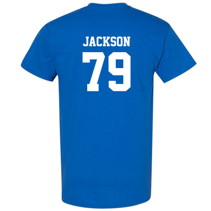 Hampton - NCAA Football : Collen Jackson - Classic Shersey T-Shirt-3