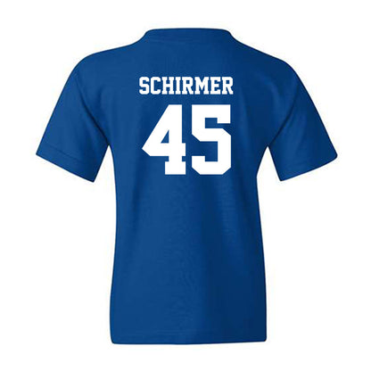 Hampton - NCAA Football : Matthew Schirmer - Classic Shersey Youth T-Shirt-1