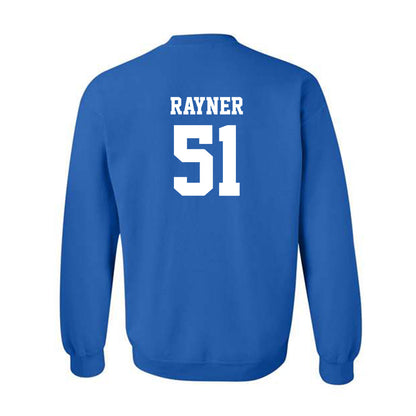 Hampton - NCAA Football : Jordan Rayner - Classic Shersey Crewneck Sweatshirt-1