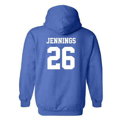 Hampton - NCAA Women's Soccer : Nylah Jennings - Classic Shersey Hooded Sweatshirt-1