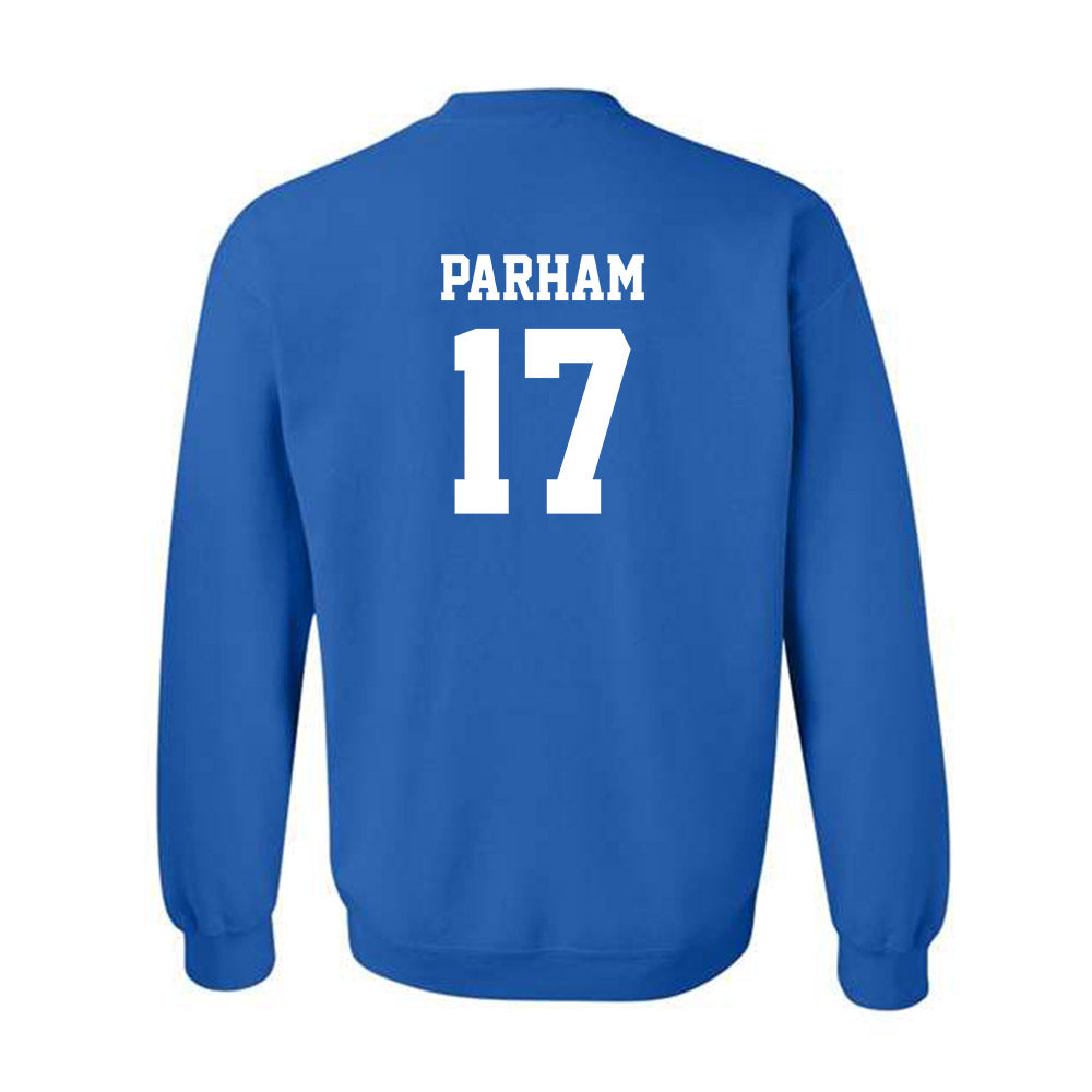 Hampton - NCAA Men's Lacrosse : Owen Parham - Classic Shersey Crewneck Sweatshirt-1