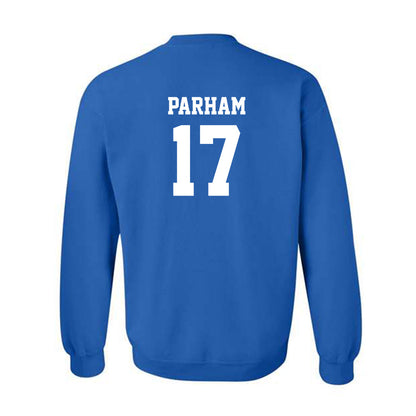 Hampton - NCAA Men's Lacrosse : Owen Parham - Classic Shersey Crewneck Sweatshirt-1