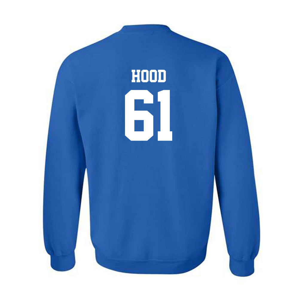 Hampton - NCAA Football : Christian Hood - Classic Shersey Crewneck Sweatshirt-1