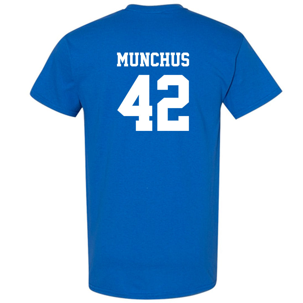 Hampton - NCAA Men's Lacrosse : Dylan Munchus - Classic Shersey T-Shirt-2