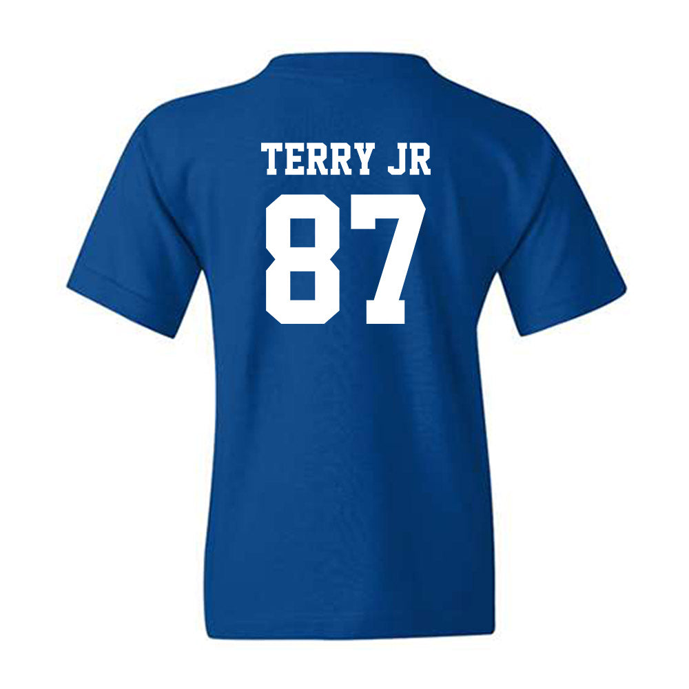 Hampton - NCAA Football : Samuel Terry Jr - Classic Shersey Youth T-Shirt-1