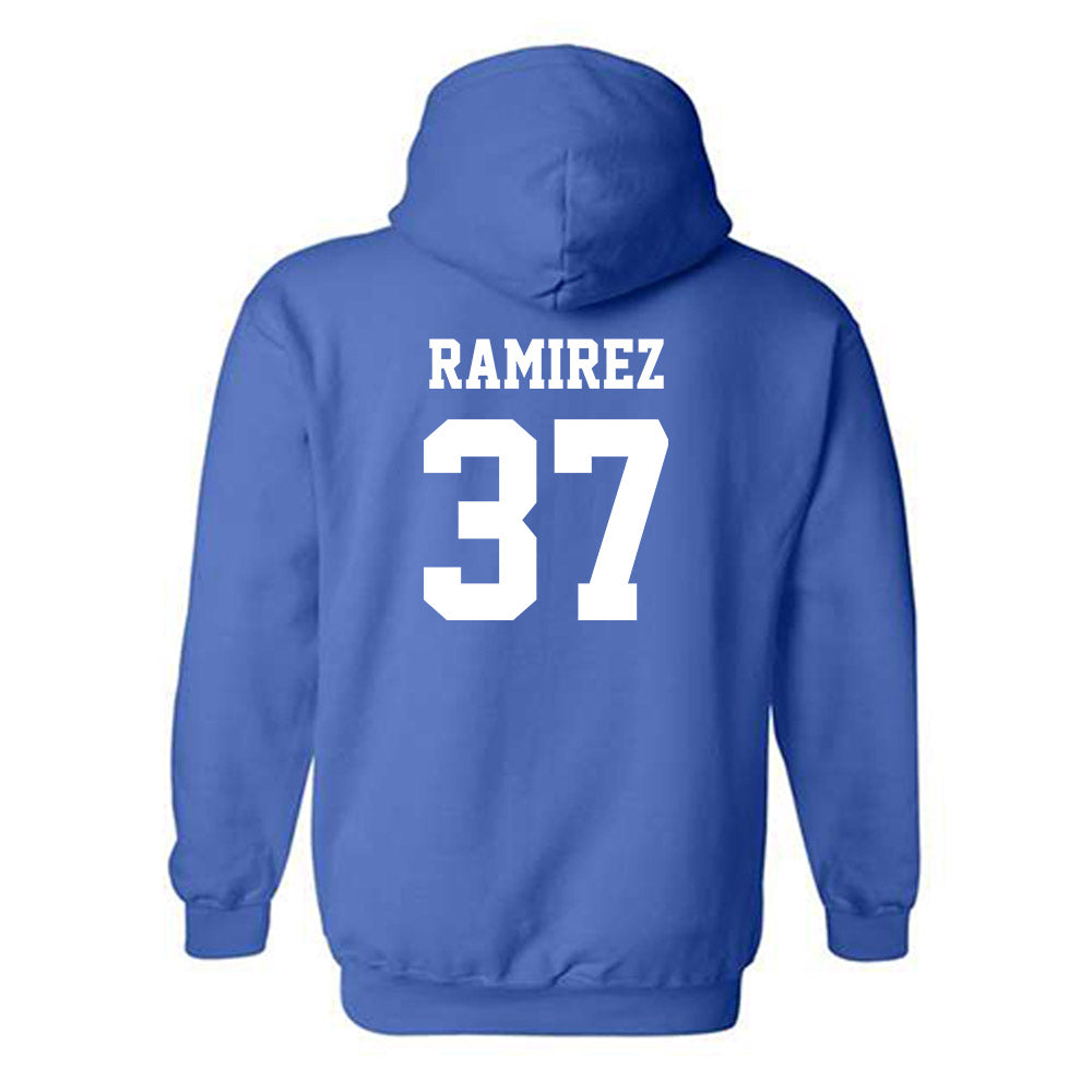 Hampton - NCAA Football : Bryan Ramirez - Classic Shersey Hooded Sweatshirt-1