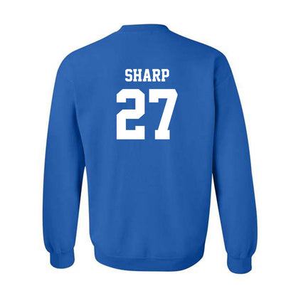 Hampton - NCAA Football : Larrell Sharp - Classic Shersey Crewneck Sweatshirt-1