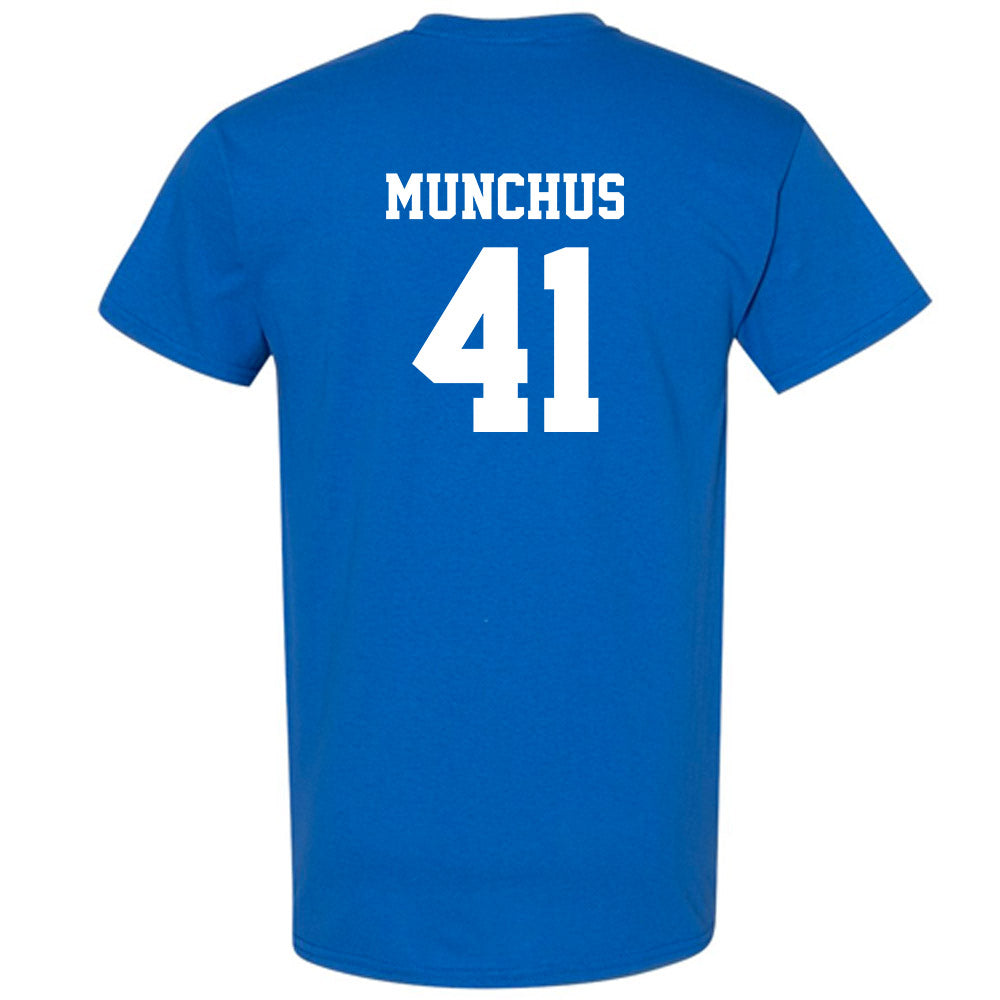 Hampton - NCAA Men's Lacrosse : Davis Munchus - Classic Shersey T-Shirt-2