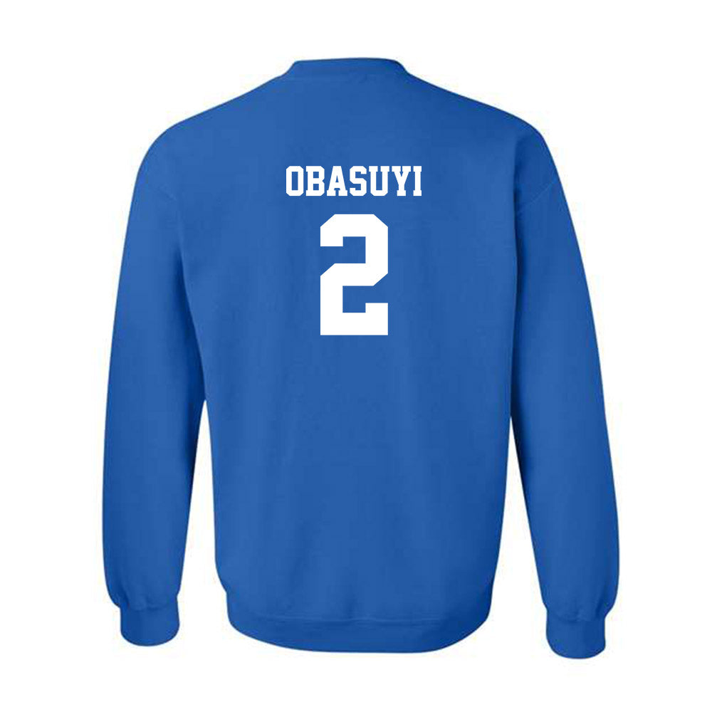 Hampton - NCAA Women's Basketball : Eghosa Obasuyi - Classic Shersey Crewneck Sweatshirt-1