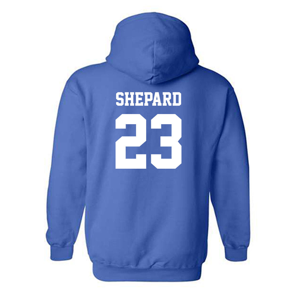 Hampton - NCAA Football : Donovan Shepard - Classic Shersey Hooded Sweatshirt-1