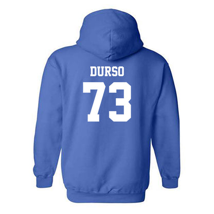 Hampton - NCAA Football : Emery DUrso - Classic Shersey Hooded Sweatshirt-1
