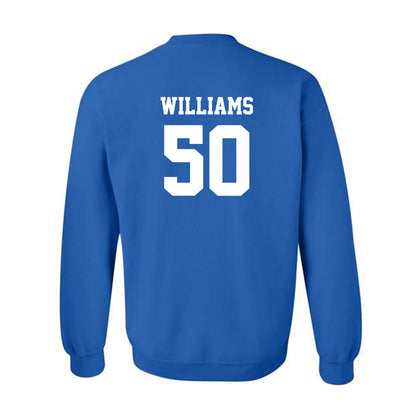 Hampton - NCAA Football : John Williams - Classic Shersey Crewneck Sweatshirt-1