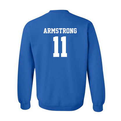 Hampton - NCAA Football : Antonio Armstrong - Classic Shersey Crewneck Sweatshirt-1