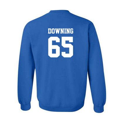 Hampton - NCAA Football : Josiah Downing - Classic Shersey Crewneck Sweatshirt-1
