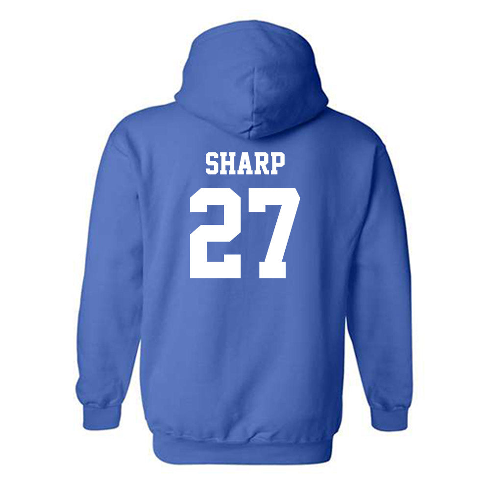 Hampton - NCAA Football : Larrell Sharp - Classic Shersey Hooded Sweatshirt-1