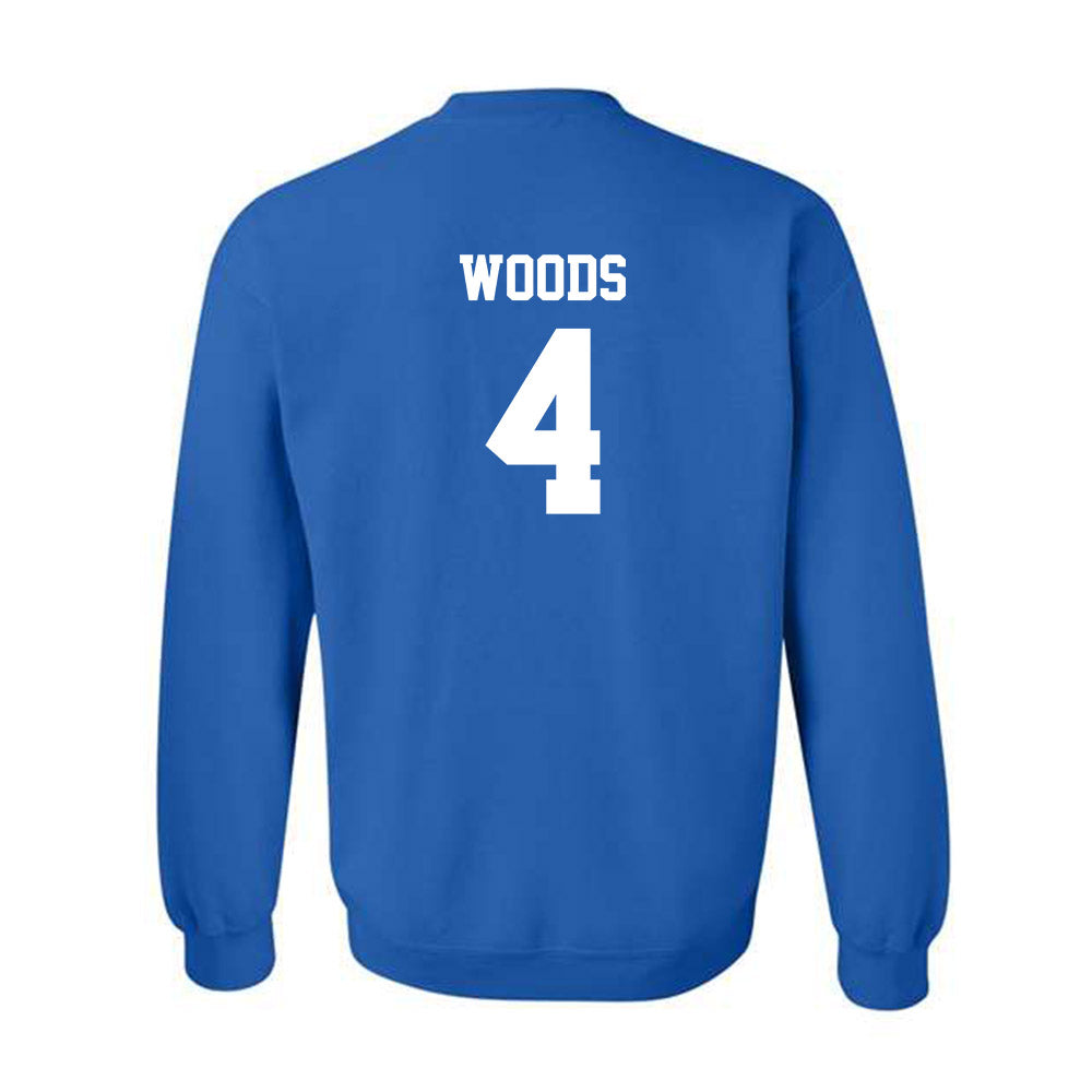 Hampton - NCAA Football : Jalen Woods - Classic Shersey Crewneck Sweatshirt-1