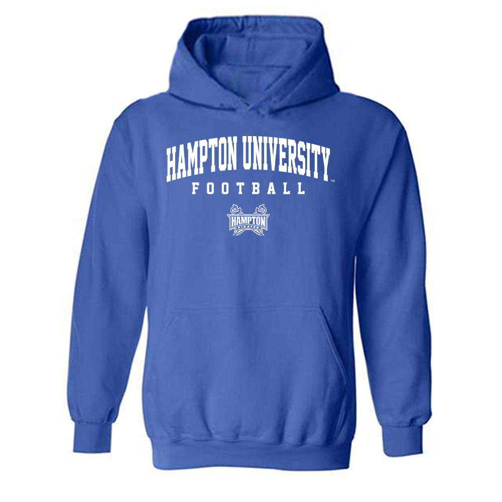 Hampton - NCAA Football : Collen Jackson - Classic Shersey Hooded Sweatshirt-0