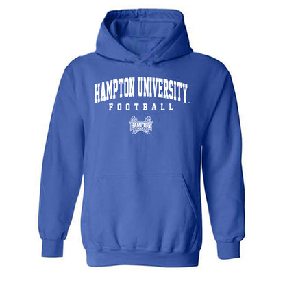 Hampton - NCAA Football : Collen Jackson - Classic Shersey Hooded Sweatshirt-0